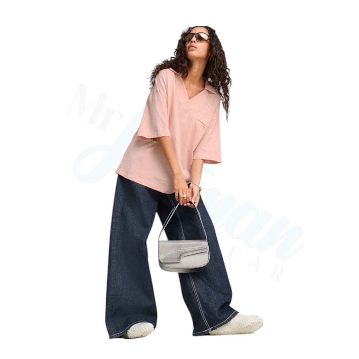 Oversized Polo Shirt – YONA Women's Style