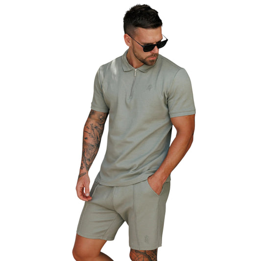 Portals Textured designed - Polo Soft - Khaki