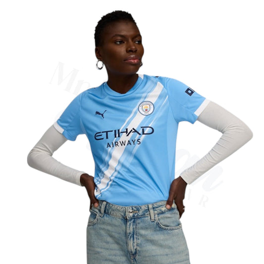 Man City 25/26 Home Jersey for Women Fans