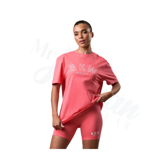 Spiced Coral Boyfriend Tee by GKW