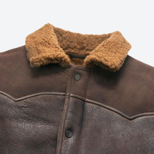 Jackson Shearling Leather Jacket