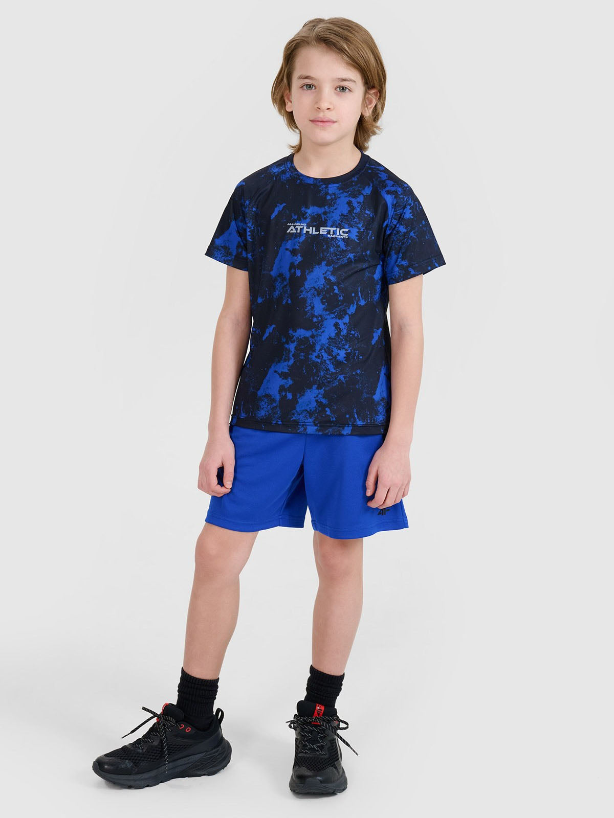Boy's quick-drying sports T-shirt - multicolour