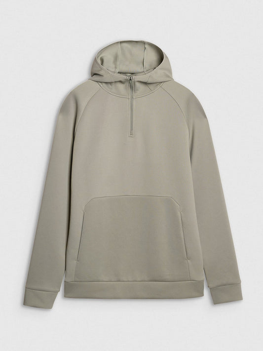 Men's regular quick-drying training sweatshirt - khaki