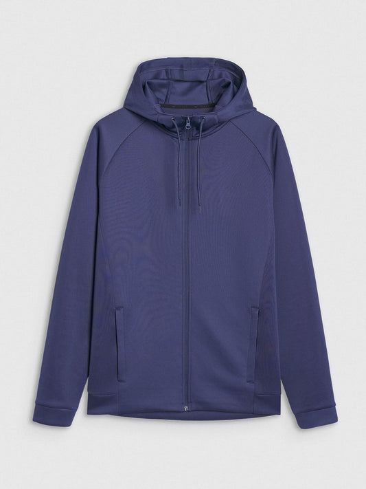Men's quick-drying training sweatshirt - navy blue