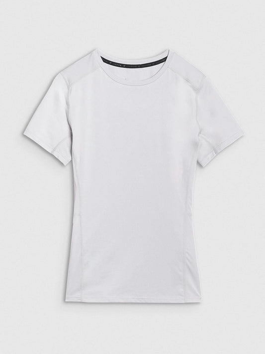 Women's regular trail-running T-shirt - grey