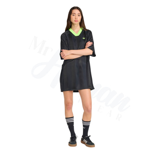 Bold and Sporty: Adicolor Jacquard Dress