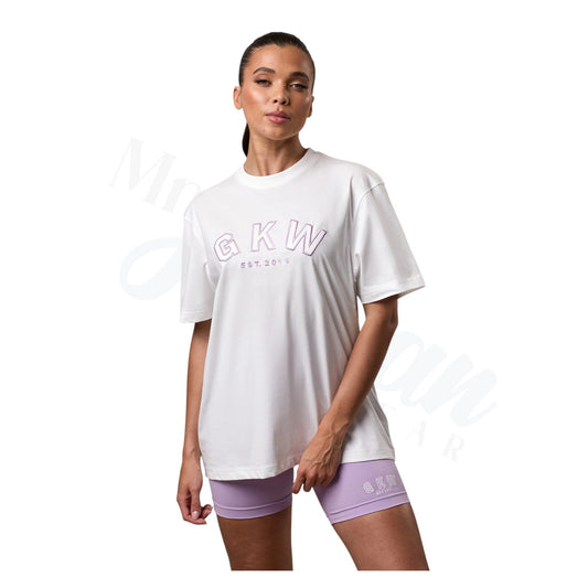 GKW Boyfriend Tee in Soft Cream Shade