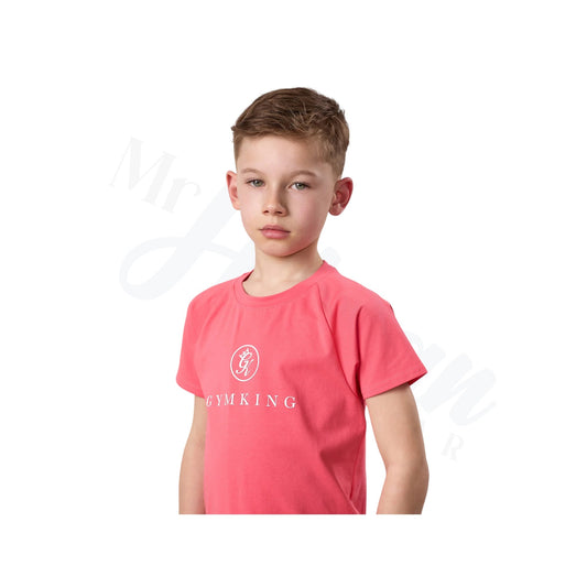 Kids Pro Tee - Bright Coral Style