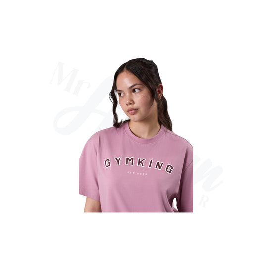 Shadow Boyfriend Tee - Kids Mauve Fit