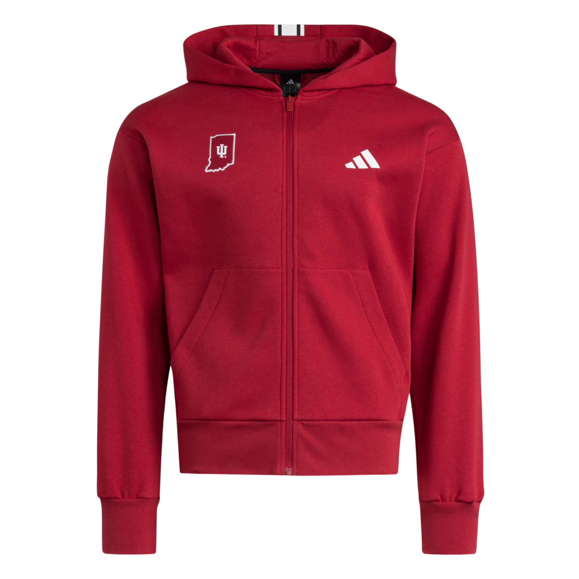 Indiana Hoosiers Full Zip Helmet Hoodie