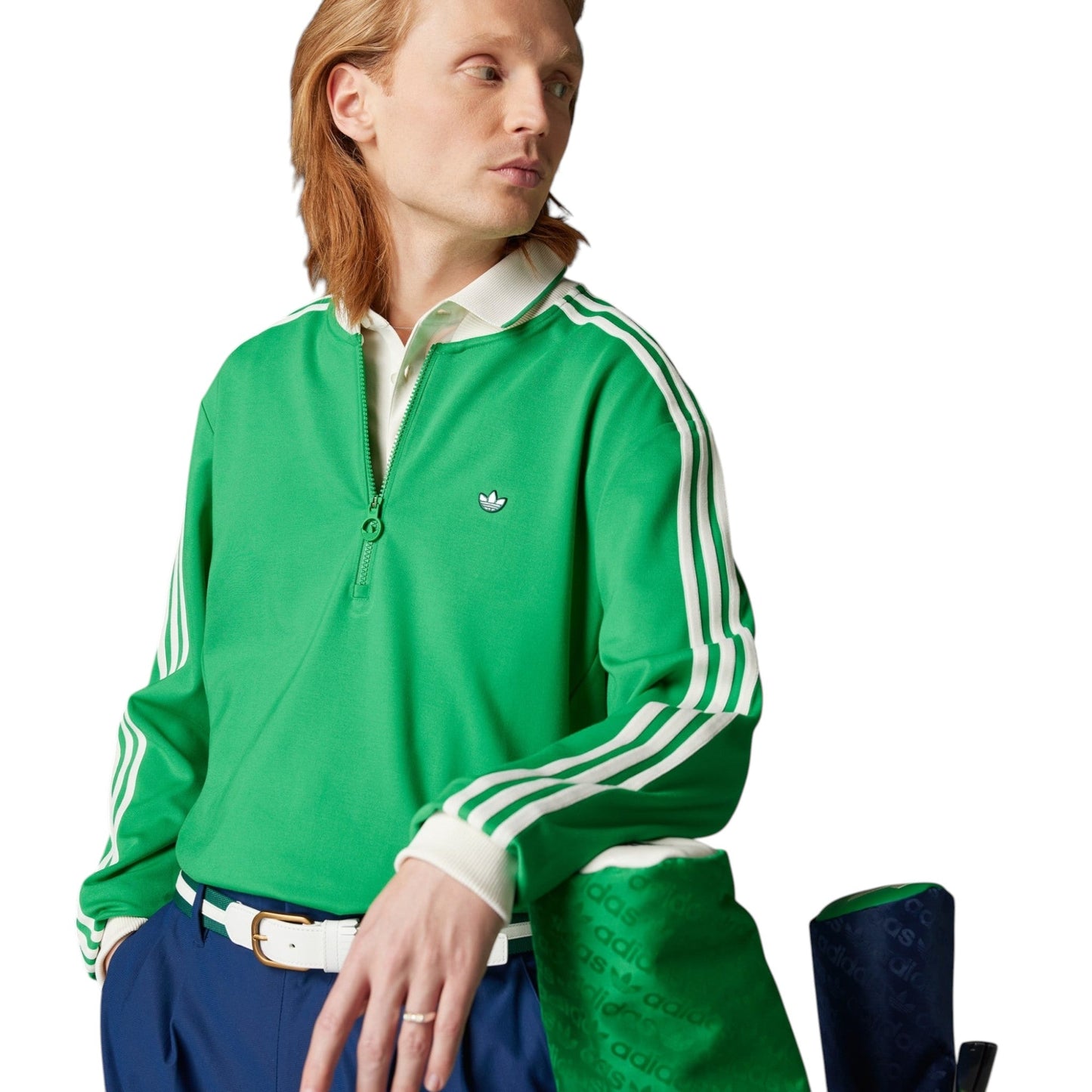 3-Stripes Quarter-Zip Sweatshirt
