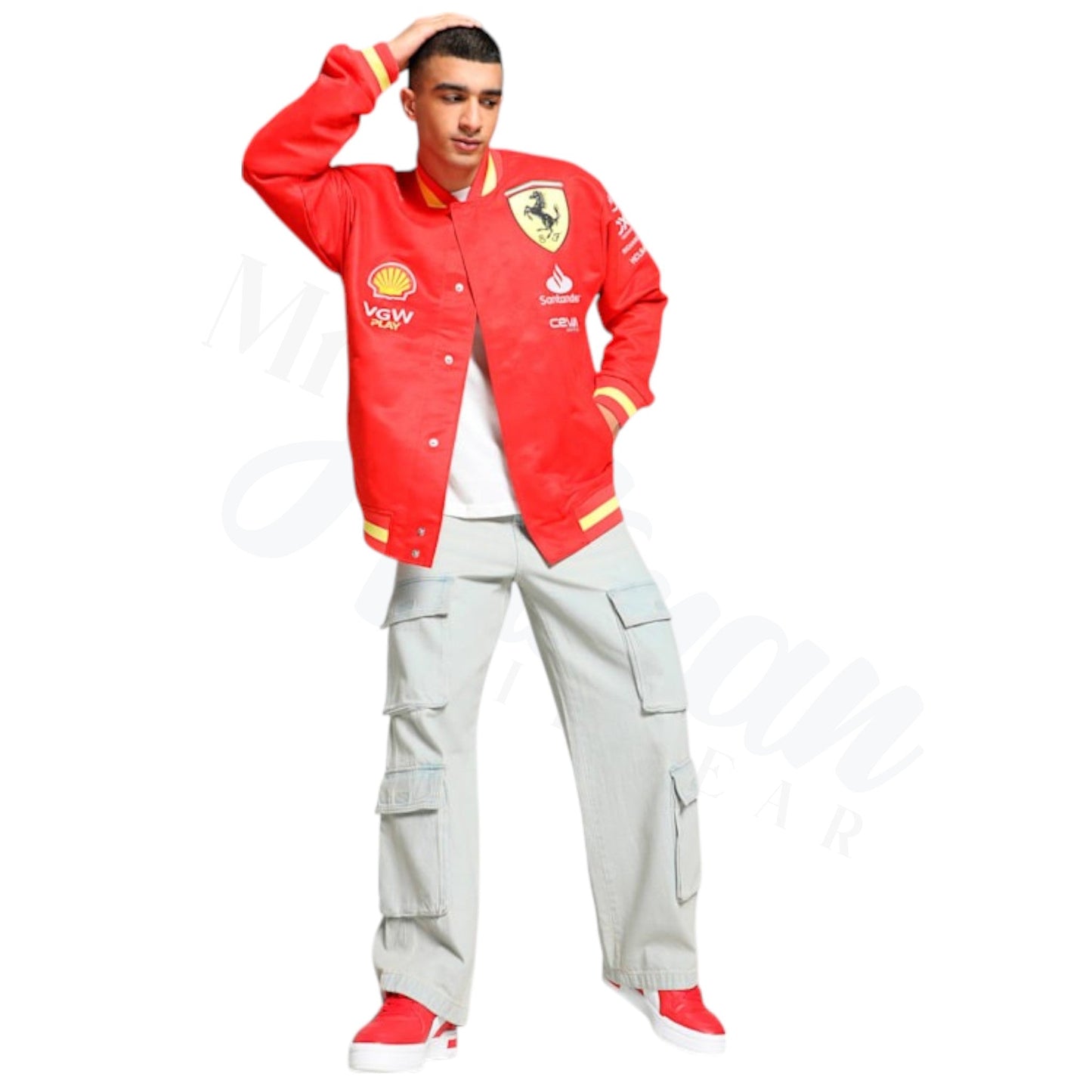 Men’s Varsity Jacket – Scuderia Ferrari