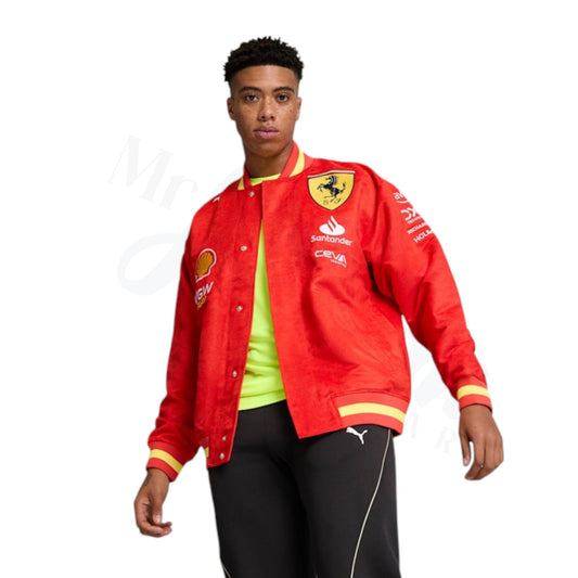 Men’s Varsity Jacket – Scuderia Ferrari