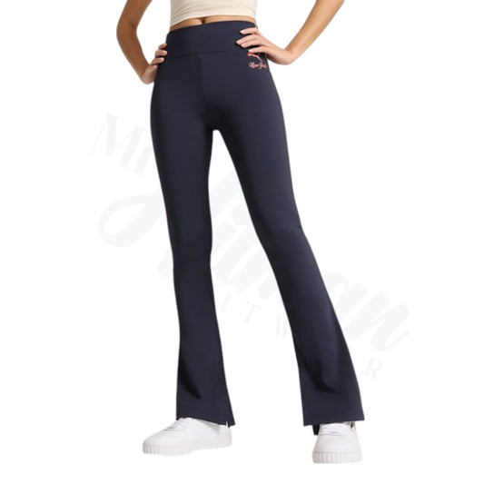 Bright Lights NYC Womens Flared Tights