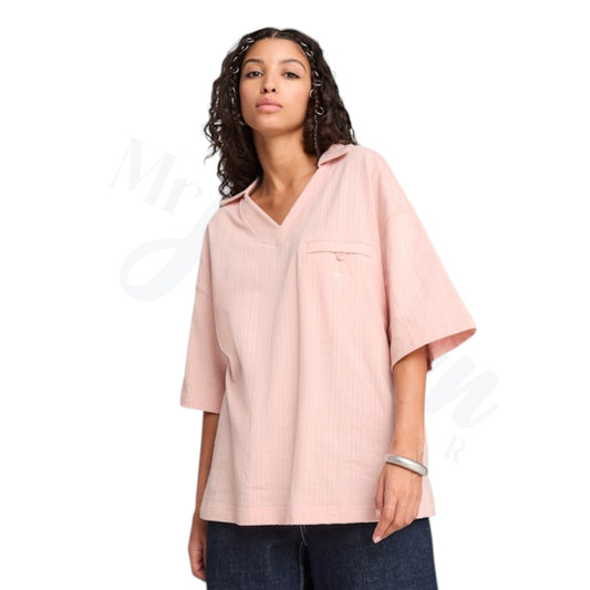 Oversized Polo Shirt – YONA Women's Style