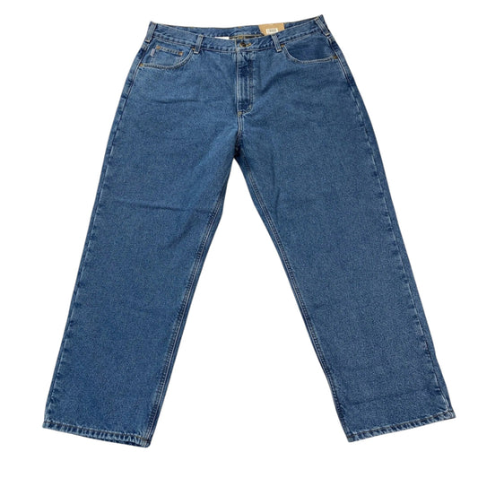 Carhartt 40x30 Flannel-Lined Jeans Blue